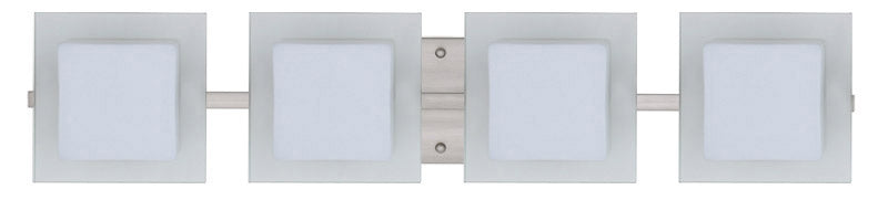 Besa Alex 4WS-773539-SN Bath Vanity Light 31 in. wide - Satin Nickel