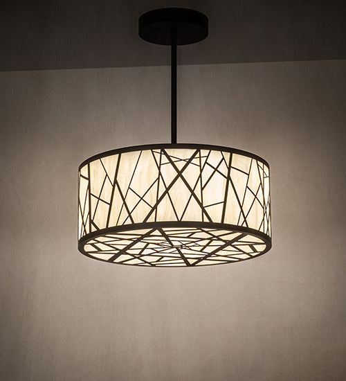Meyda Tiffany Cilindro 239902 Ceiling Light - Oil Rubbed Bronze