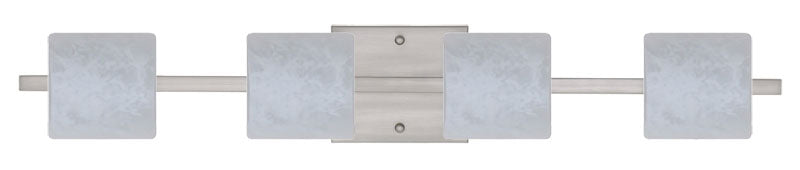 Besa Paolo 4WS-787319-SN Bath Vanity Light 31 in. wide - Satin Nickel