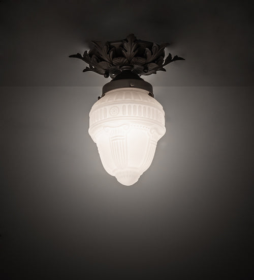 Meyda Tiffany Fancy Floral 239969 Ceiling Light - Oil Rubbed Bronze