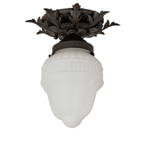 Meyda Tiffany Fancy Floral 239969 Ceiling Light - Oil Rubbed Bronze