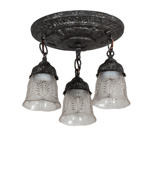 Meyda Tiffany Summer Wheat 239970 Ceiling Light - Pewter,Antique