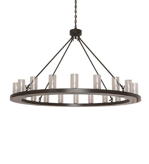 Meyda Tiffany Loxley 241063 Chandelier Light - Timeless Bronze