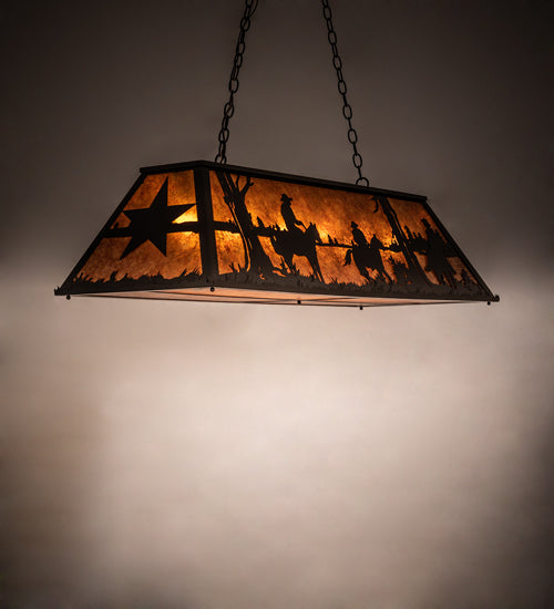 Meyda Tiffany Ranch And Star 241153 Pendant Light - Timeless Bronze