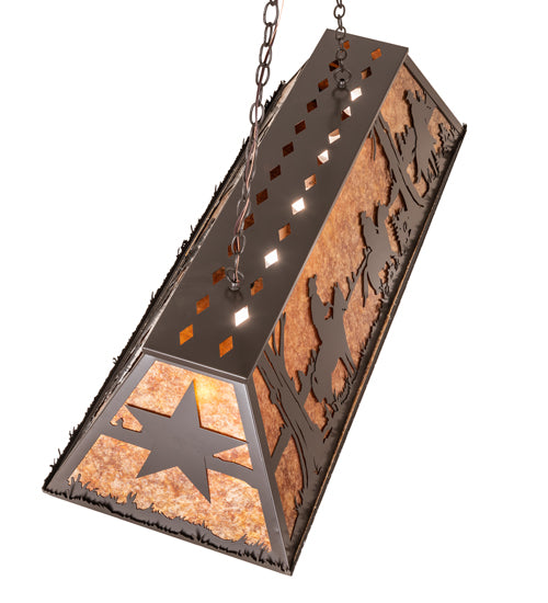 Meyda Tiffany Ranch And Star 241153 Pendant Light - Timeless Bronze