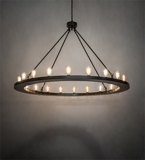 Meyda Tiffany Loxley 241212 Chandelier Light - Timeless Bronze