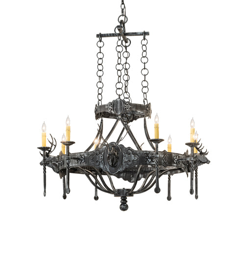 Meyda Tiffany Stag 241339 Chandelier Light -