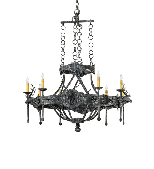 Meyda Tiffany Stag 241339 Chandelier Light -