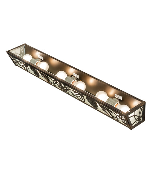 Meyda Tiffany Mountain Pine 241417 Bath Vanity Light 36 in. wide - Copper