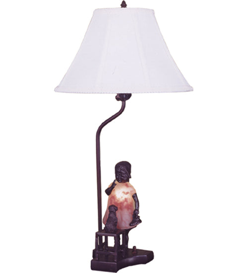 Meyda Tiffany Lighting 24166 Silhouette Accent Lamp Lamp Bronze / Dark