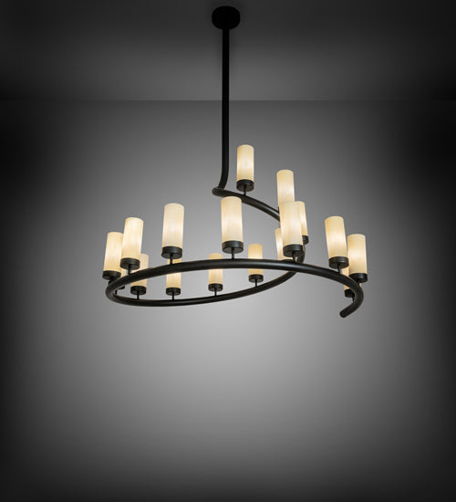 Meyda Tiffany French Horn 241777 Chandelier Light -