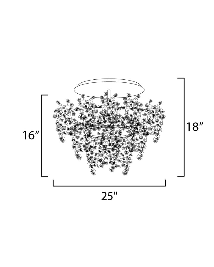 Maxim Comet 24200BCPC Ceiling Light - Polished Chrome