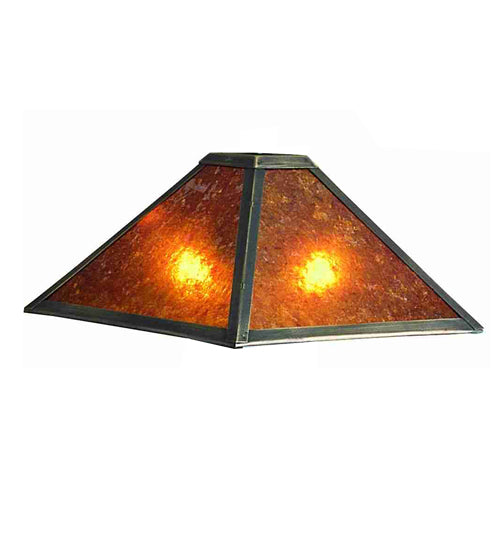 Meyda Tiffany Lighting 24217 Sutter Two Light Table Lamp Lamp Bronze / Dark