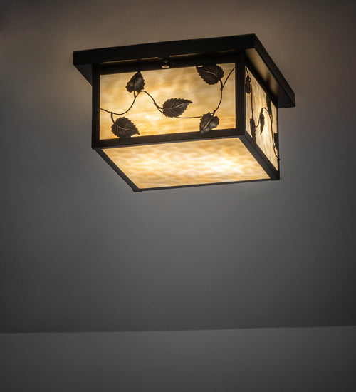 Meyda Tiffany Hyde Park 242335 Ceiling Light - Craftsman Brown