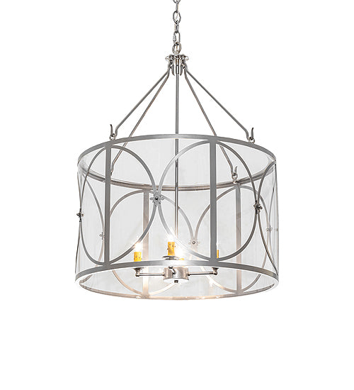 Meyda Tiffany Penelope 242644 Pendant Light - Nickel