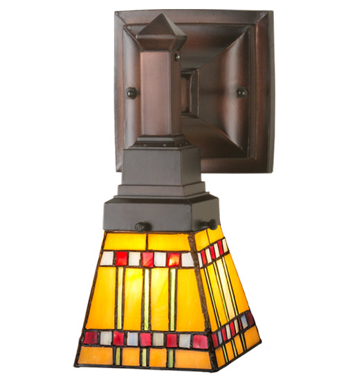 Meyda Tiffany Prairie Corn 24275 Wall Light - Ha Burgundy Ca