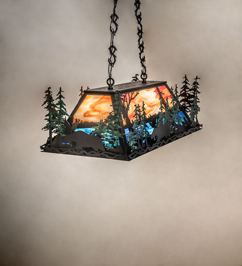 Meyda Tiffany Moose Through The Trees 242848 Pendant Light -