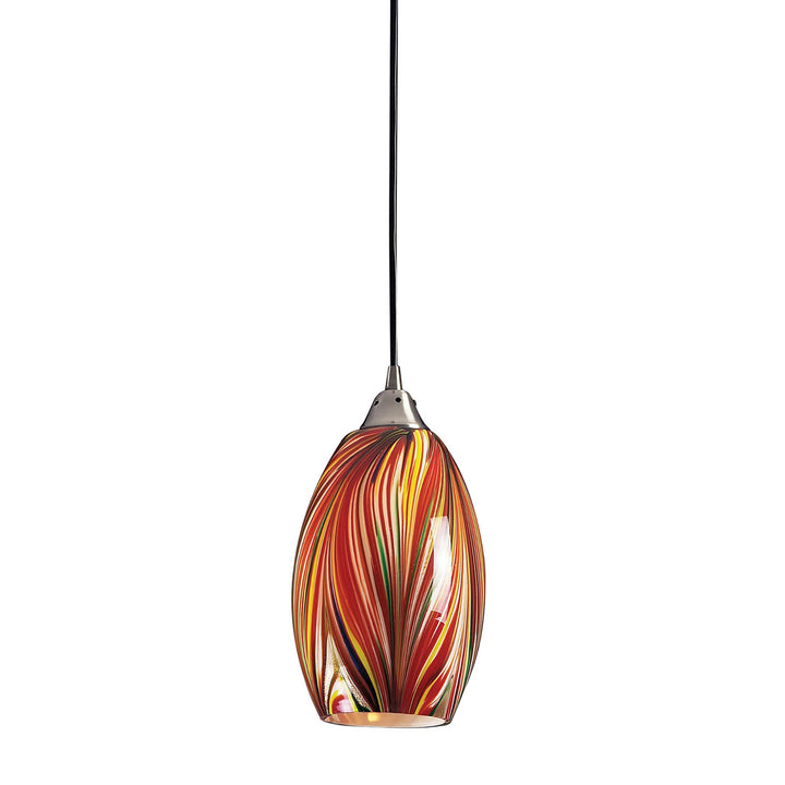 Elk Mulinello 517-1M Pendant Light - Satin Nickel