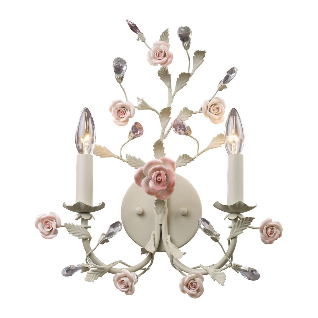 Elk Heritage 8090/2 Wall Sconce Light - Cream