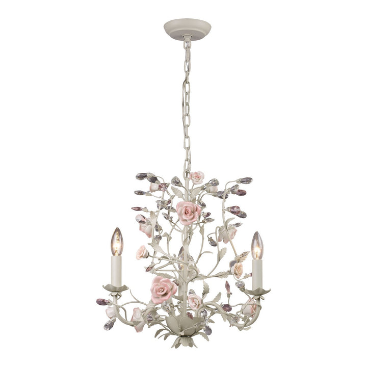 Elk Heritage 8091/3 Chandelier Light - Cream
