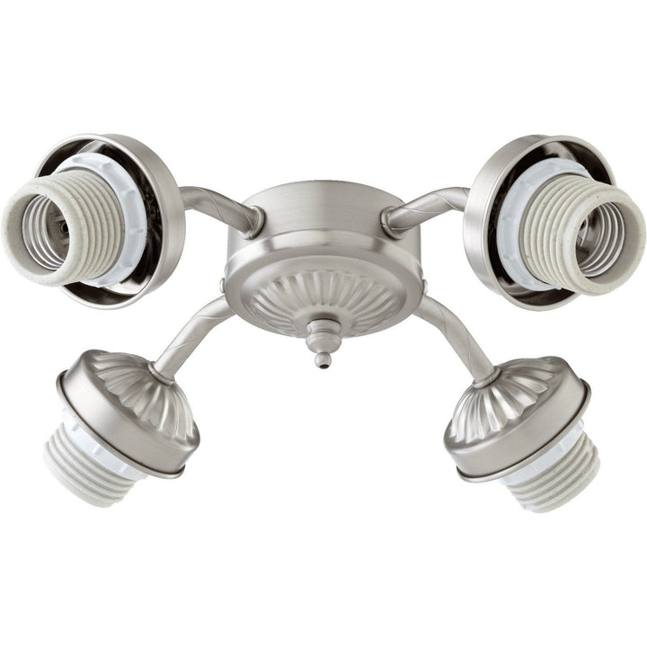 Quorum 2444-8065 Fan Light Kit - Satin Nickel