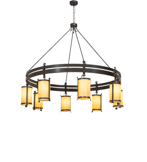 Meyda Tiffany Beartooth 243019 Chandelier Light - Timeless Bronze