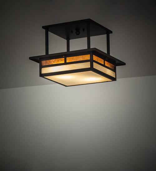 Meyda Tiffany Hyde Park 243048 Ceiling Light - Oil Rubbed Bronze