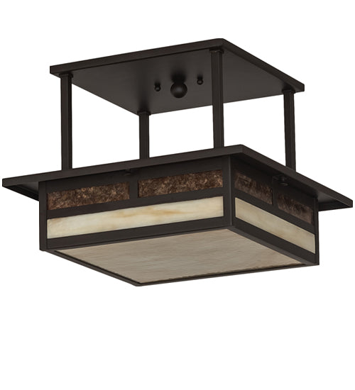 Meyda Tiffany Hyde Park 243048 Ceiling Light - Oil Rubbed Bronze