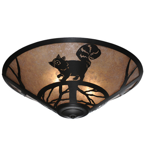 Meyda Tiffany Raccoon On The Loose 243215 Ceiling Light