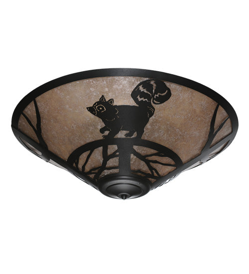 Meyda Tiffany Raccoon On The Loose 243215 Ceiling Light