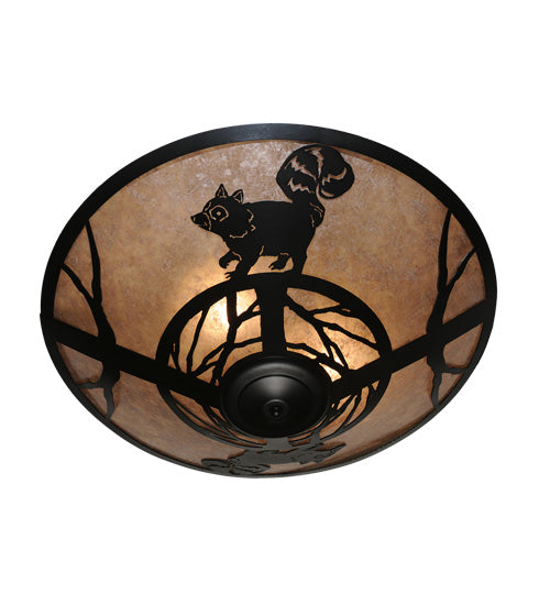 Meyda Tiffany Raccoon On The Loose 243215 Ceiling Light