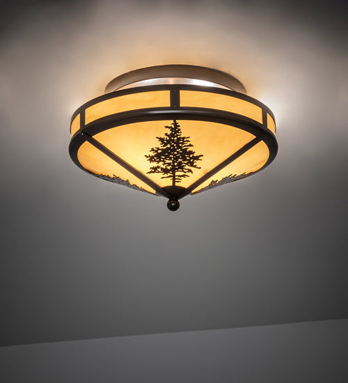 Meyda Tiffany Tamarack 243294 Ceiling Light - Timeless Bronze