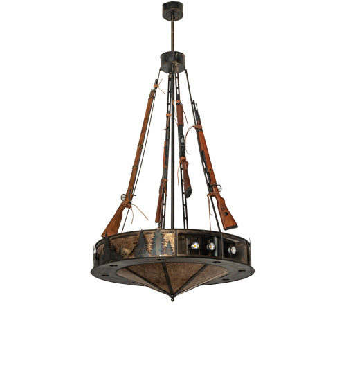 Meyda Tiffany Roosevelt 243307 Ceiling Light - Antique Copper