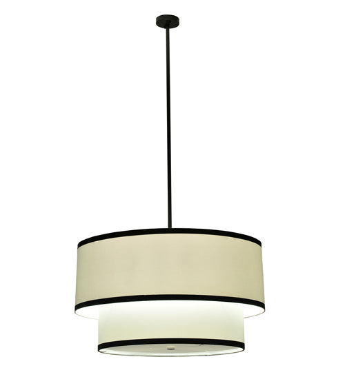 Meyda Tiffany Cilindro 243366 Chandelier Light - Craftsman Brown