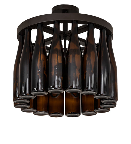 Meyda Tiffany Tuscan Vineyard 243695 Ceiling Light - Oil Rubbed Bronze