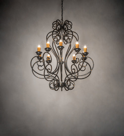 Meyda Tiffany Fernando 243808 Chandelier Light - French Bronzed