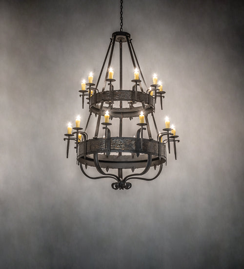 Meyda Tiffany Costello 243889 Chandelier Light - Oil Rubbed Bronze