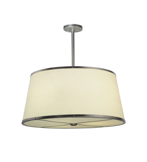 Meyda Tiffany Cilindro 244208 Pendant Light - Brushed Nickel