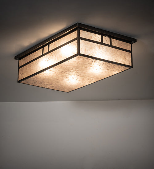 Meyda Tiffany Hyde Park 244260 Ceiling Light - Craftsman Brown