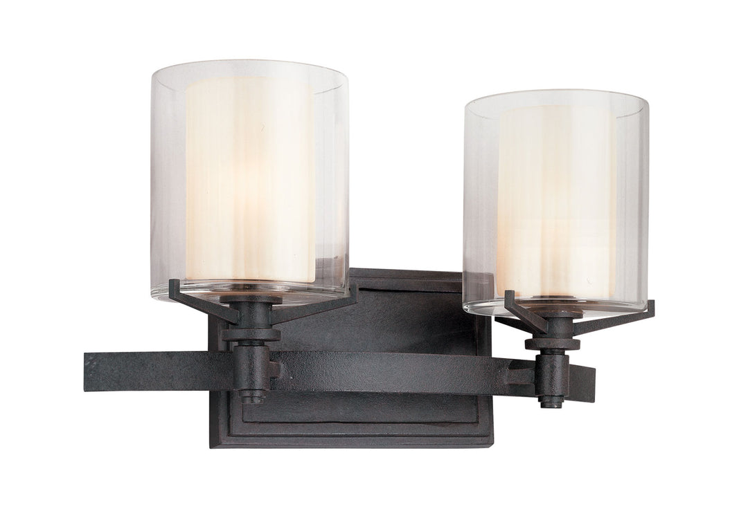 Troy Arcadia B1712FR Bath Vanity Light 15 in. wide - French Iron