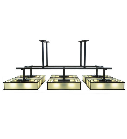 Meyda Tiffany Piazza 244305 Chandelier Light - Timeless Bronze
