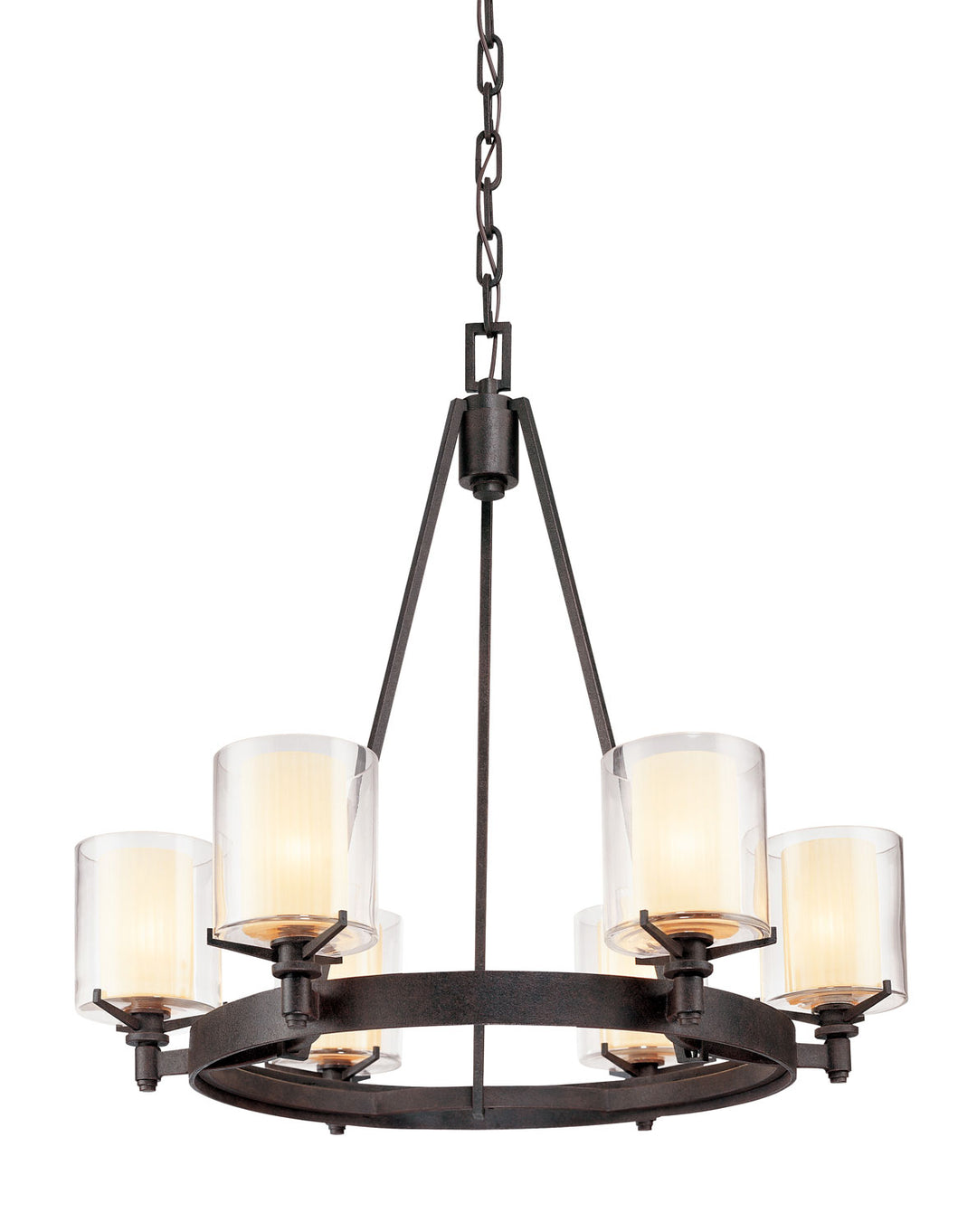 Troy Arcadia F1716FR Chandelier Light - French Iron