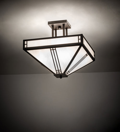 Meyda Tiffany Prairie Loft 244463 Ceiling Light - Oil Rubbed Bronze