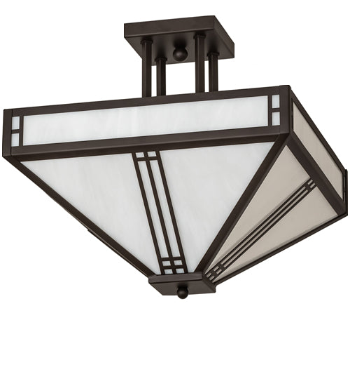 Meyda Tiffany Prairie Loft 244463 Ceiling Light - Oil Rubbed Bronze