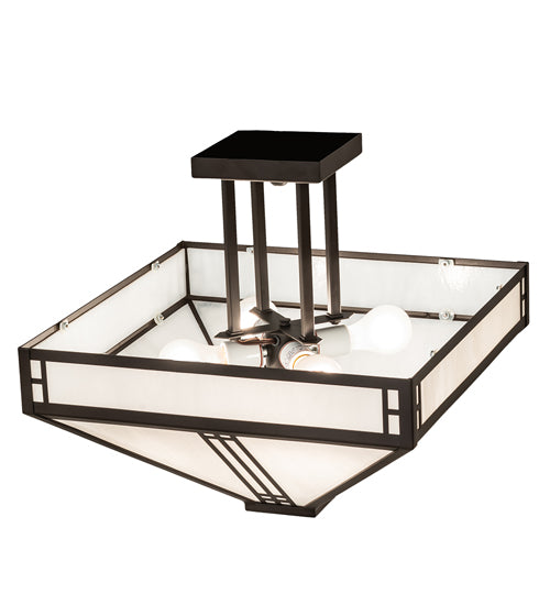 Meyda Tiffany Prairie Loft 244463 Ceiling Light - Oil Rubbed Bronze