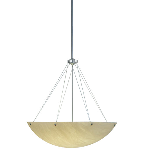 Meyda Tiffany Cypola 244517 Pendant Light - Custom, Brushed Nickel