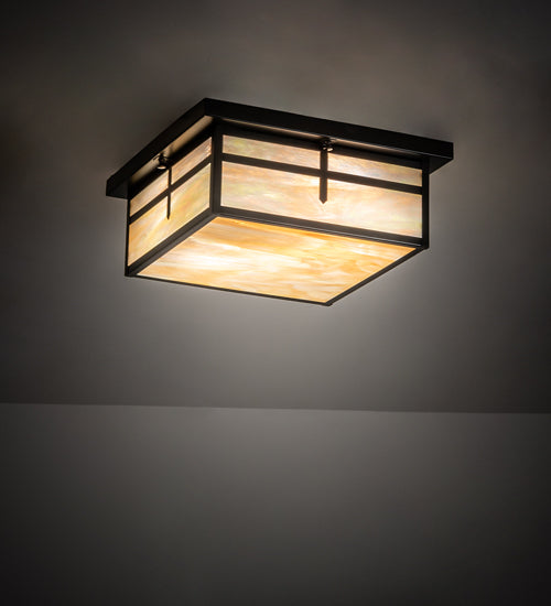 Meyda Tiffany Hyde Park 244646 Ceiling Light - Craftsman Brown