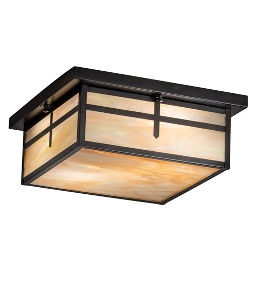 Meyda Tiffany Hyde Park 244646 Ceiling Light - Craftsman Brown