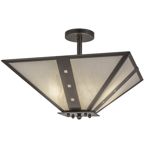 Meyda Tiffany Zandra 245112 Ceiling Light - Bronze