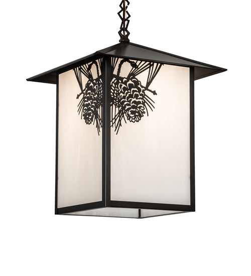 Meyda Tiffany Seneca 245258 Pendant Light - Craftsman Brown